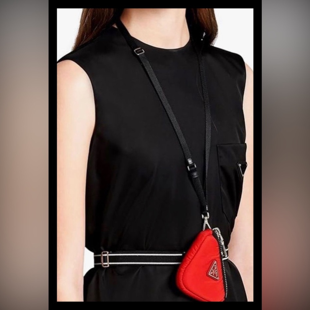 Prada nylon red pouch - Picture 14 of 14